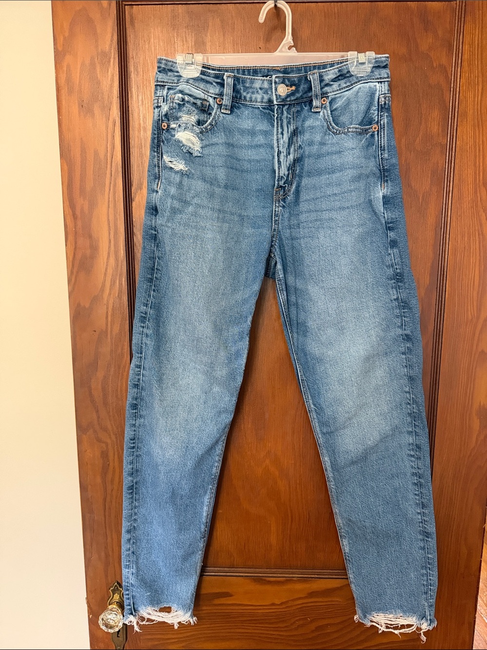 American Eagle Strigid Mom Jeans